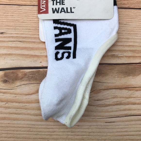 Vans White Footie Socks - Picture 5 of 10